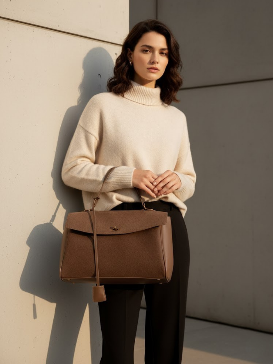 Bolso grande con solapa – Maren