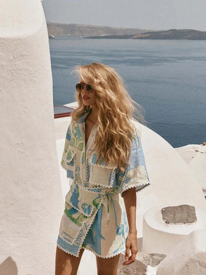 Conjunto corto estampado – Liora