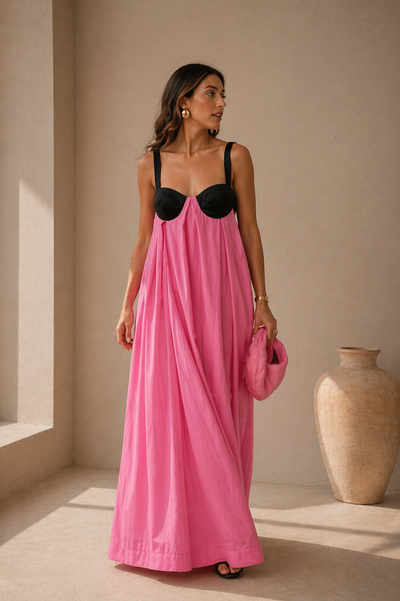 Vestido rosa – Lunea