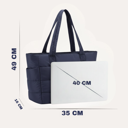 Bolsa Tote Acolchada Organizadora