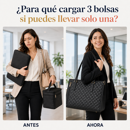 Bolsa Tote Ejecutiva 3 en 1
