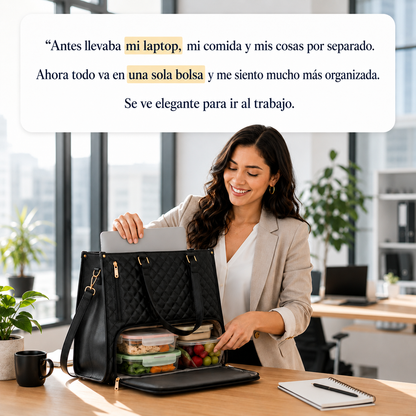 Bolsa Tote Ejecutiva 3 en 1