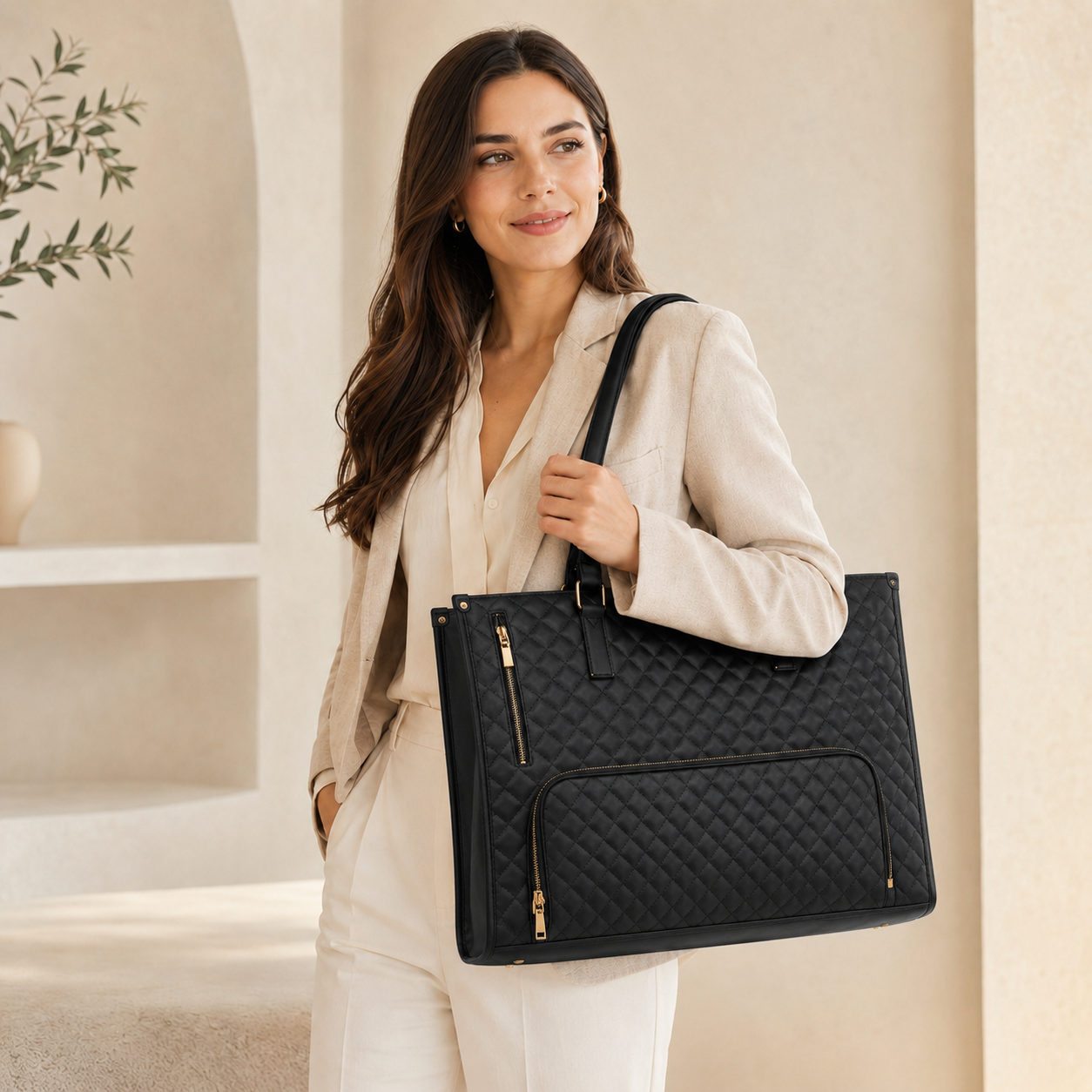 Bolsa Tote Ejecutiva 3 en 1
