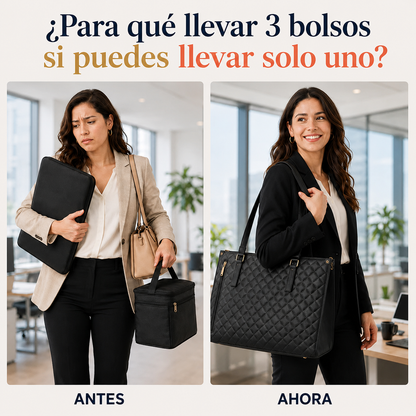 Bolso Tote Ejecutivo 3 en 1