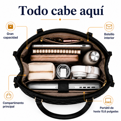 Bolso Tote Ejecutivo 3 en 1