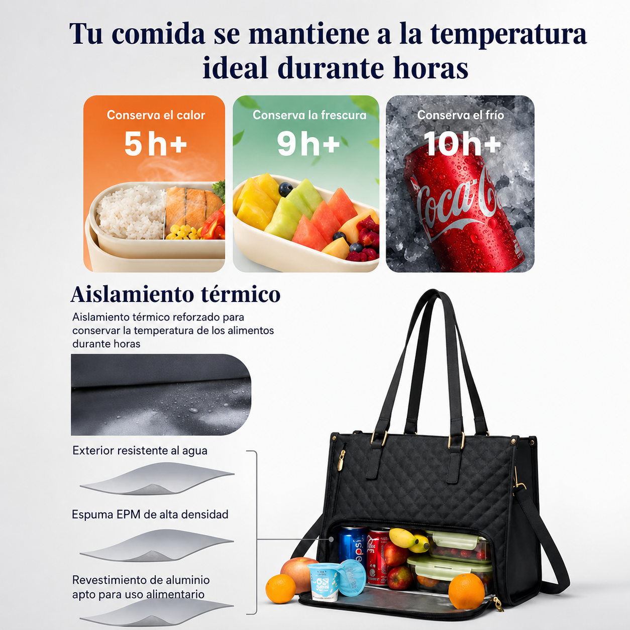 Bolso Tote Ejecutivo 3 en 1