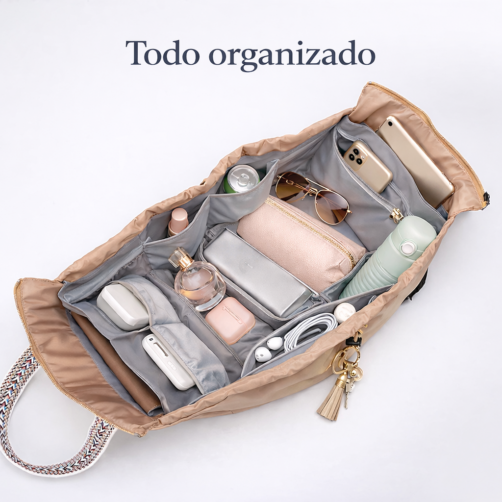 Bolsa Tote Organizadora Multiuso