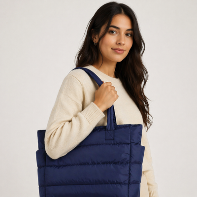 Bolsa Tote Acolchada Organizadora